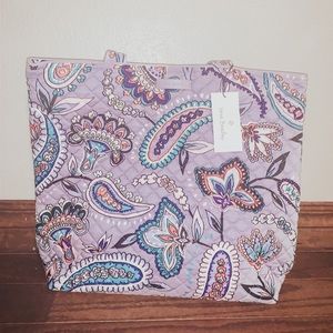 NWT Vera Bradley Iconic Tote Bag in Makani Paisley